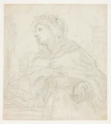 Étude de Sainte Rosalie de Palerme