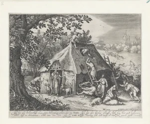 Christ à la bergerie