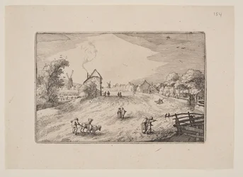 La route vers Leyde, d