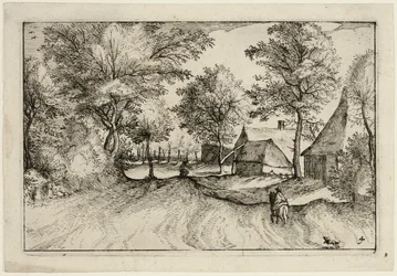 Route du village, planche quatre d