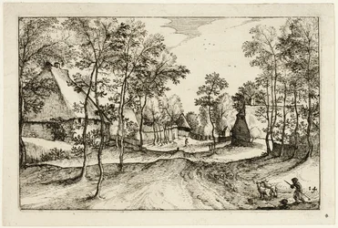 Route du village, planche quatorze d