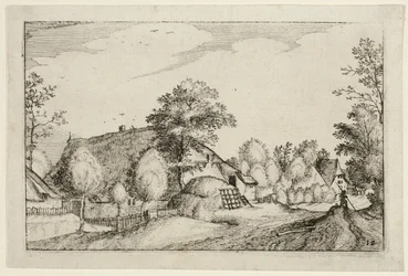 Route du village, planche douze d