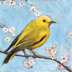 Fleurs printanières de Yellow Bird