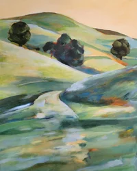 Sentier des collines vallonnées