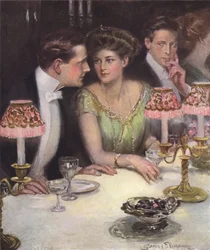 Les seuls deux au dîner