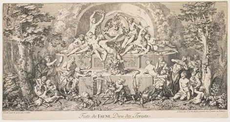 Festival de Faune, Dieu des Forêts, vers 1740