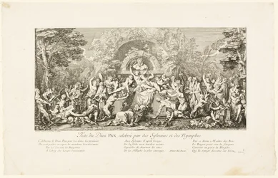 Fête du dieu Pan, célébrée par les Sylvains