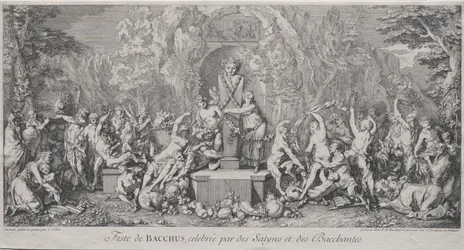 Les quatre festivals : Festival de Bacchus
