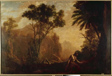 Paysage avec Saint Onuphrius