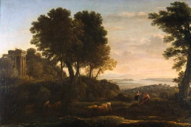 Paysage avec Mercure et Battus