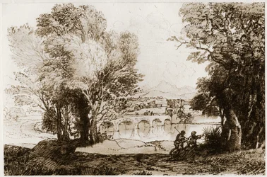 Un paysage italien, 1913
