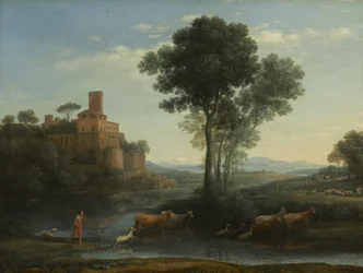 Paysage avec le voyage de Jacob