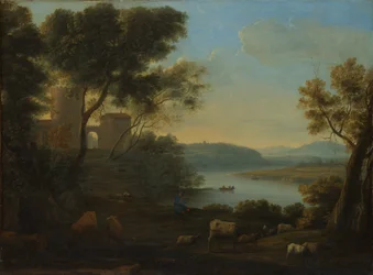 Paysage pastoral : La Campagne romaine, vers 1639