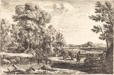 Rebecca et Éliézer (Le pont de bois)