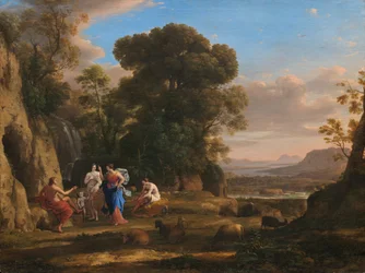 Le Jugement de Pâris, 1645-1646