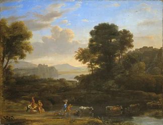 Paysage pastoral, 1646-47