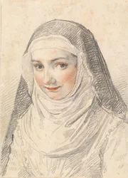Une jeune religieuse