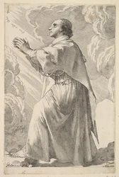 Un jeune saint en prière