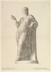 Statue antique de la Muse Thalia, 1669