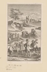 Archombrote sauve le roi Méleandre