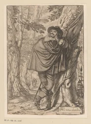 James Howell appuyé contre un arbre