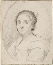 Portrait de Virginia de Vezzo da Velletri