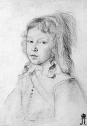 Portrait du roi Louis XIV 1638-1715 enfant