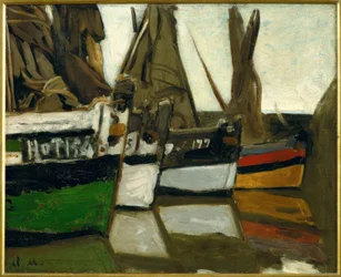 Bateaux de pêche, Honfleur