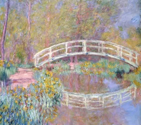 Pont dans le jardin de Monet, 1895-96