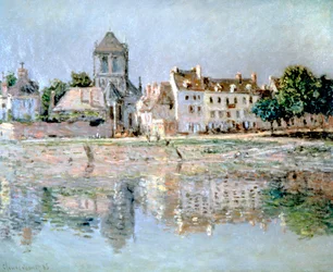 Au bord de la rivière à Vernon, 1883