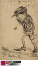 Caricature de Henri Cassinelli