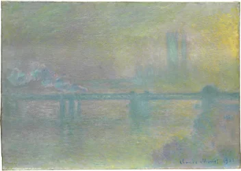 Pont de Charing Cross, Londres, 1901
