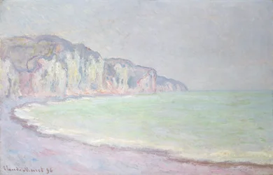 Falaises à Pourville, 1896