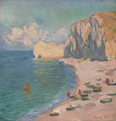 Étretat : La Plage et la Falaise d