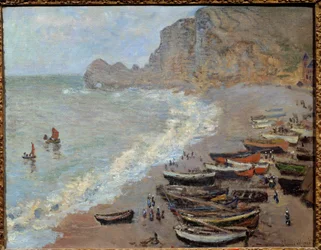 Étretat : la plage et la porte d