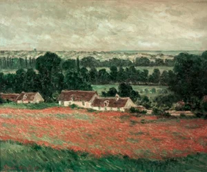 Champ de coquelicots, Giverny