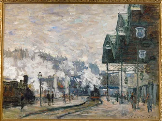Gare St. Lazare, les docks de l