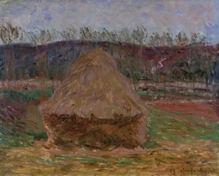 Meule de foin à Giverny