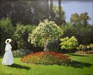 Dame dans le Jardin, 1867