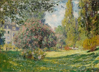 Paysage : Le parc Monceau