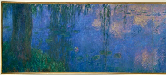 Les Nympheas: le matin aux saules (oil on canvas)