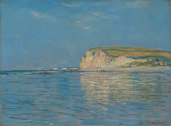 Marée basse à Pourville, près de Dieppe, 1882