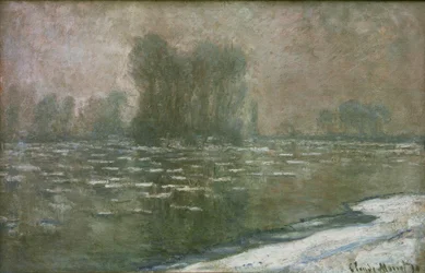 Matin brumeux, débâcle