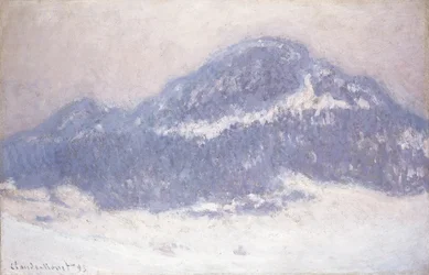 Mont Kolsaas, temps brumeux, 1895
