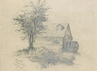 Moulin sur la Lézarde, 1857