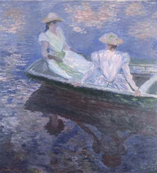 Dans le bateau, 1887