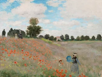 Champ de coquelicots, 1873