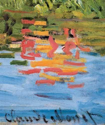 Régate à Argenteuil (détail), vers 1872
