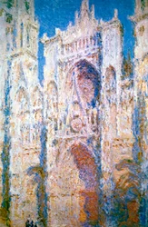 Cathédrale de Rouen, harmonie en bleu et or, 1894