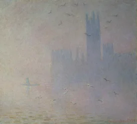 Mouettes au-dessus des Chambres du Parlement, 1904